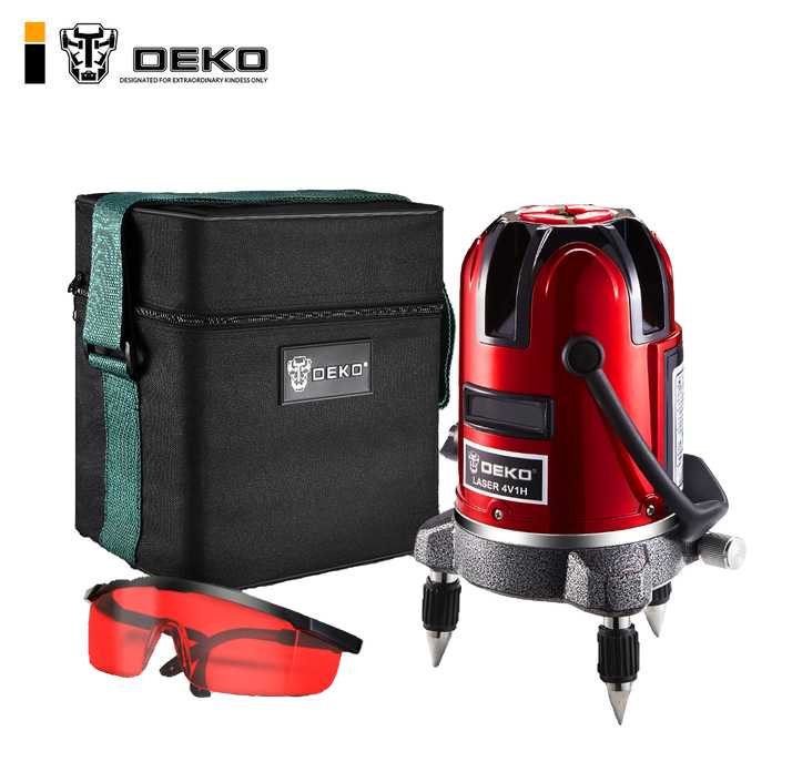 Уровень лазерный самовыравнивающийся DEKO LL57 SET1Deko 065-0201