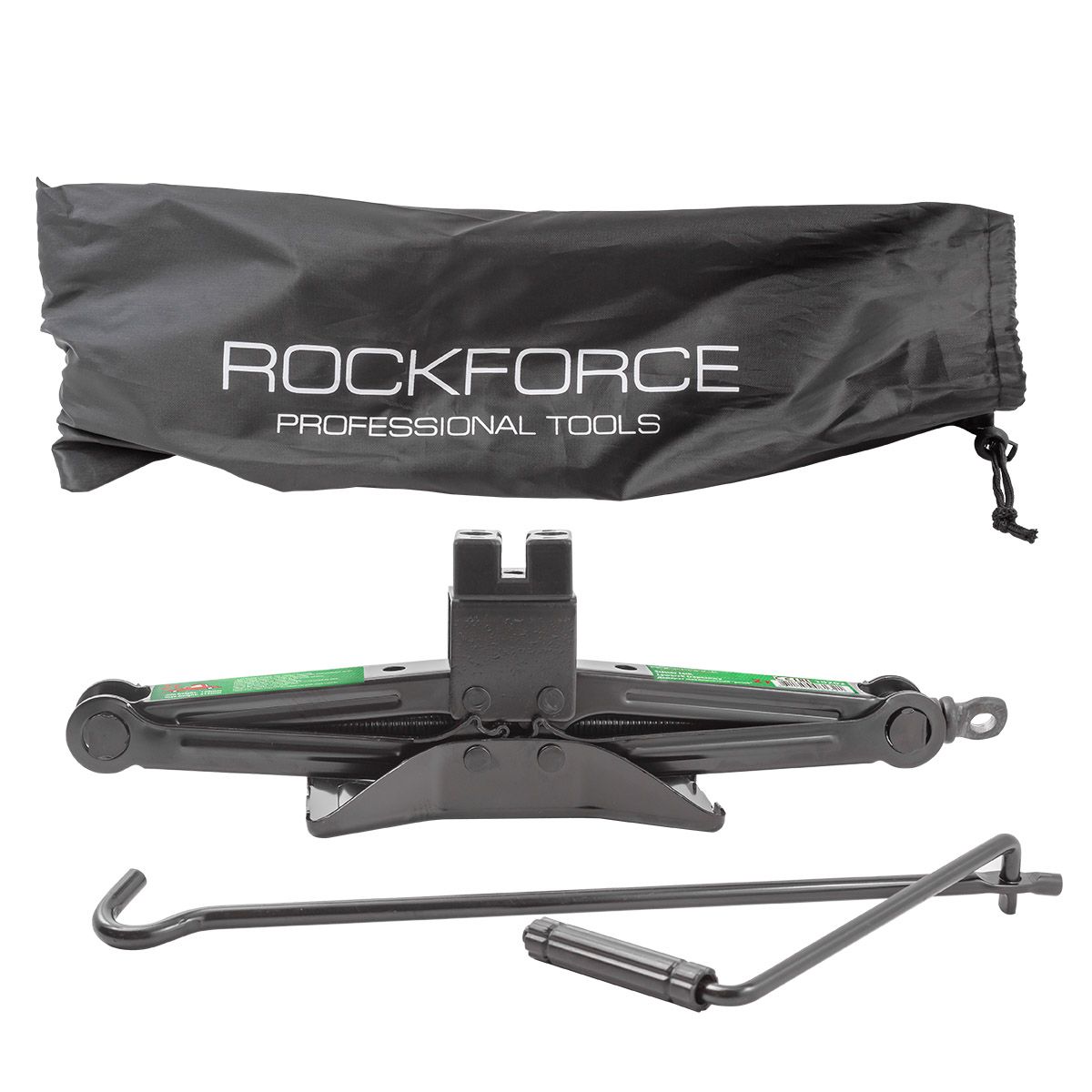 Домкрат механический "ромб" 2т.  Rock FORCE RF-10202