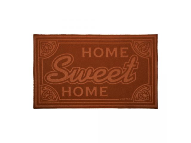 Коврик придверный Comfort, 45х75 см, "Home Sweet Home", песочный  ...ВОРТЕКС 22378