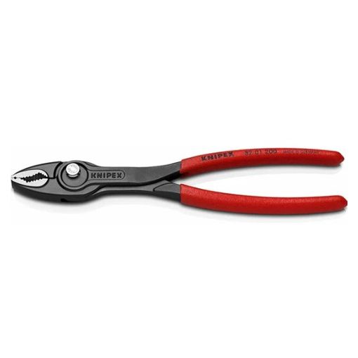 Клещи захватные TwinGrip, 4 - 22 мм, L-200 мм, обливные рукоятки, SB  KNIPEX 8201200SB