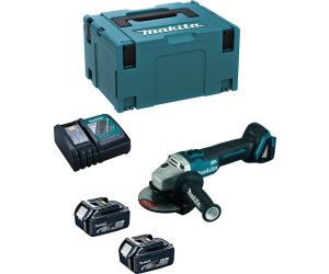 Углошлифмашина DGA504RTJ аккумуляторная, 18В, 2АКБ 5,0 А/ч, 125 мм, 8500 об.мин,  кейс, MAKITA DGA504RTJ Углошлифмашина DGA504RTJ аккумуляторная, 18В, 2АКБ 5,0 А/ч, 125 мм, 8500 об.мин,  кейс, MAKITA DGA504RTJ