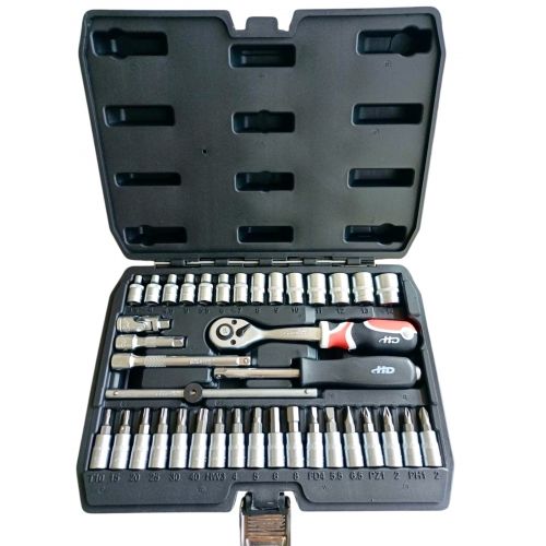 Набор инструмента  1/4" (38пр.) CrV  H-D HD-14471