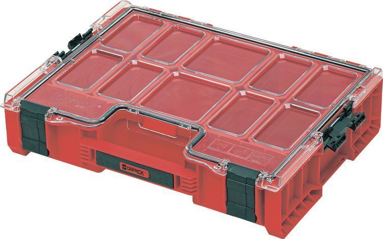 Ящик для инструментов System PRO Organizer 200 RED Ultra HD (красный)  QBRICK ORGQPRO200CZEPG001