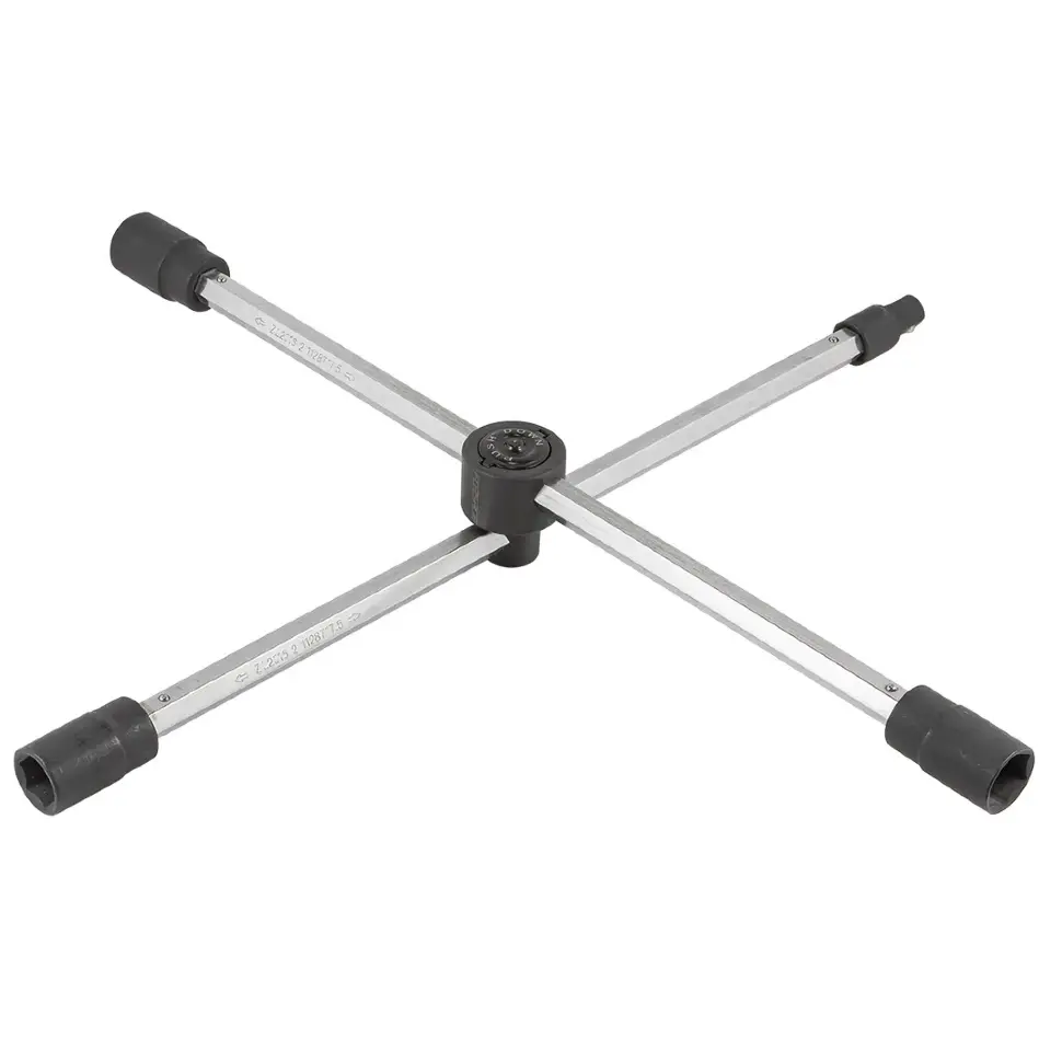 Ключ балонный крестовой складной 18" (17, 19, 22мм, 1/2'') Forsage F-681500