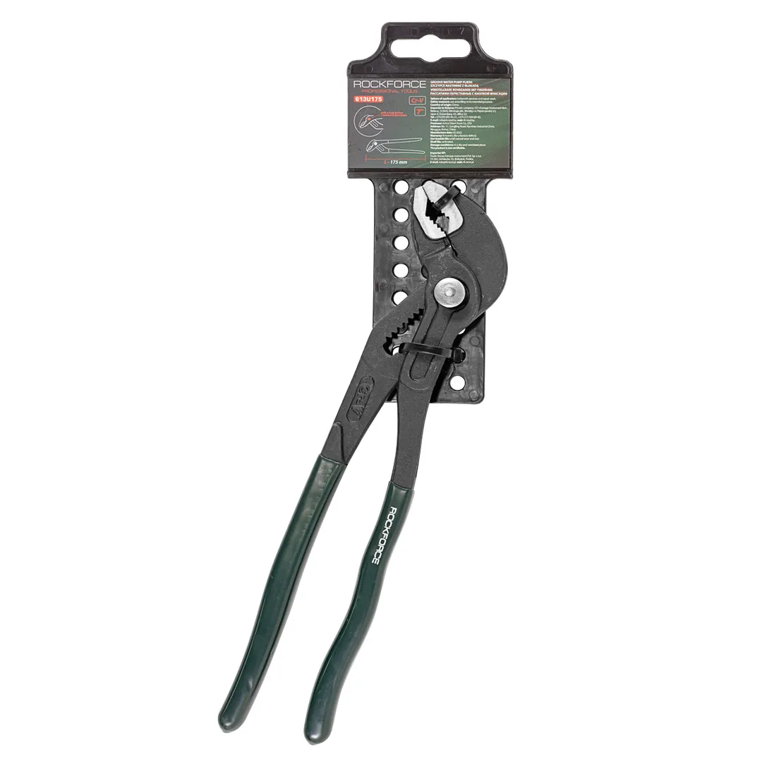 Пассатижи переставные 7" (175мм Rock FORCE RF-613U175 Rock FORCE RF-613U175
