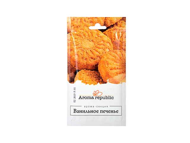 Ароматическое саше "Simple", 10 г, "Ванильное печенье"  ...AROMA REPUBLIC 91003