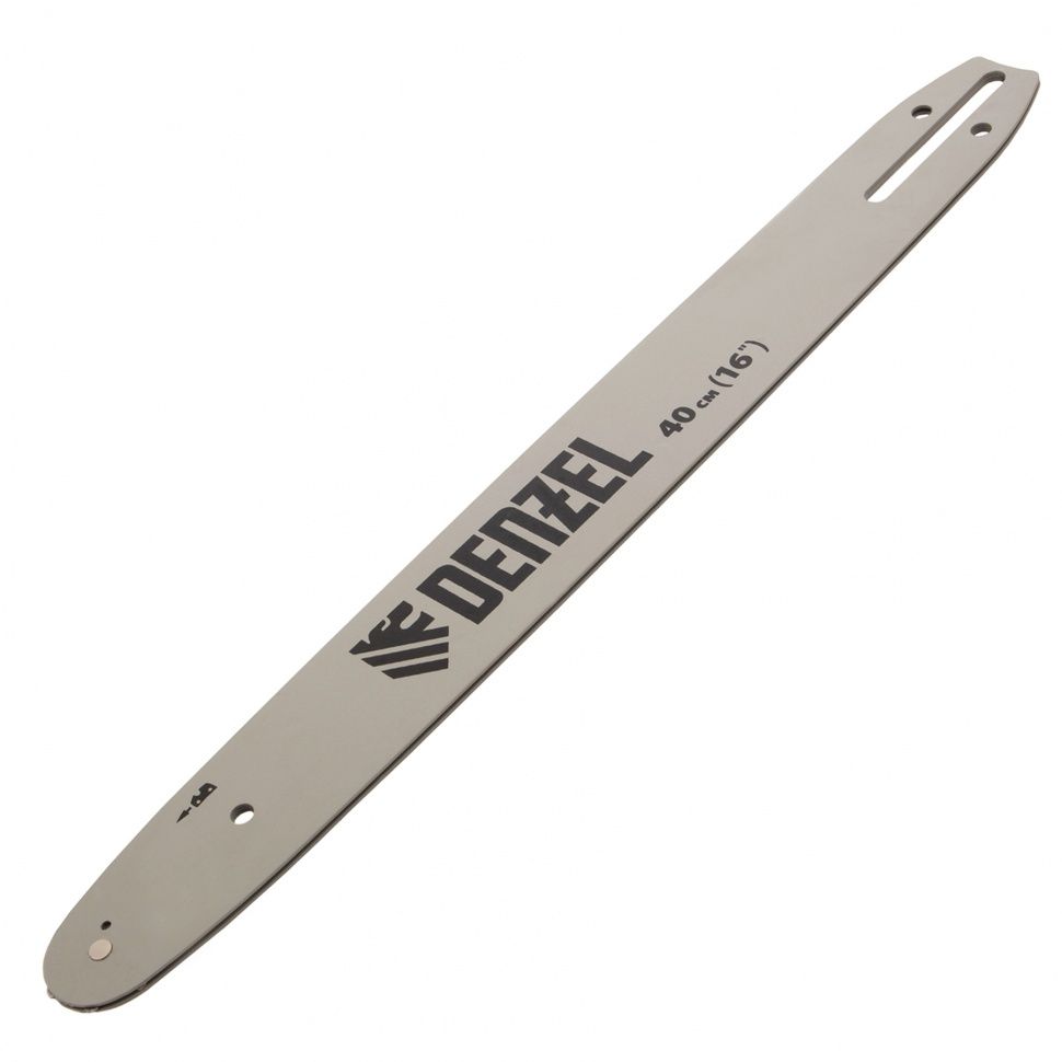 Шина для бензопилы DGS-4516, длина 40 см (16"), шаг 3/8", паз 1.3 mm, 57 звеньев DENZEL 59801