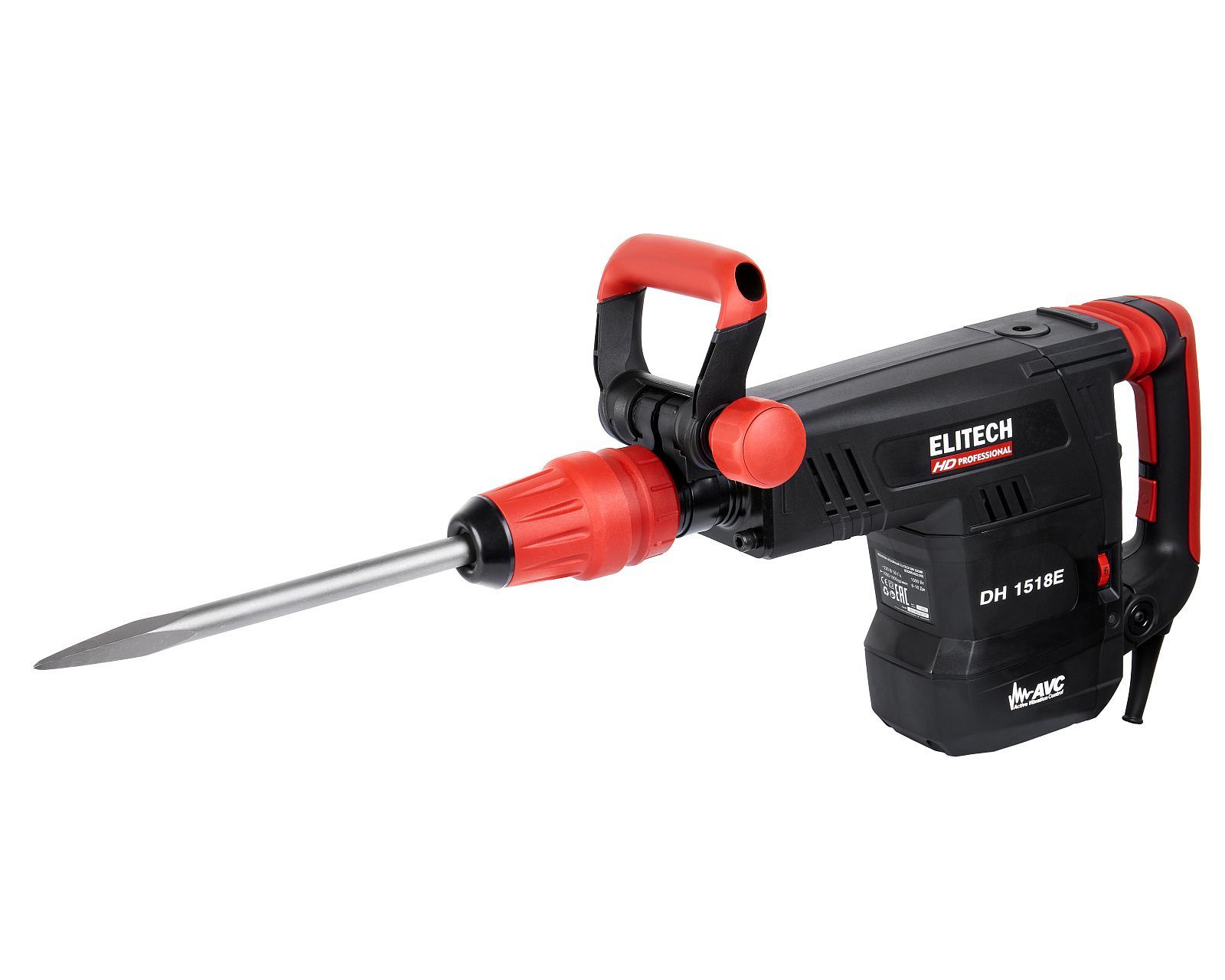 Отбойный молоток DH 1518E (HD / SDS-max / 1500 Вт / 6-18 Дж / AVT / Кейс) ELITECH 204003
