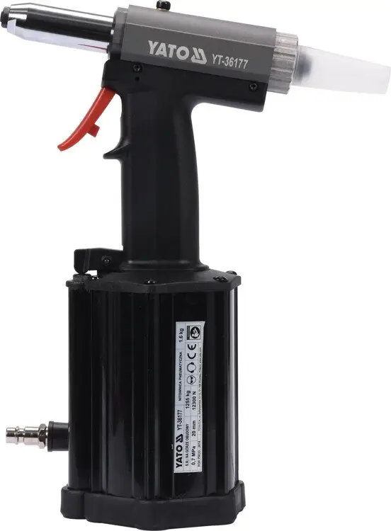 Заклепочник пневматический 4.0-6.4 мм  YATO YT-36177