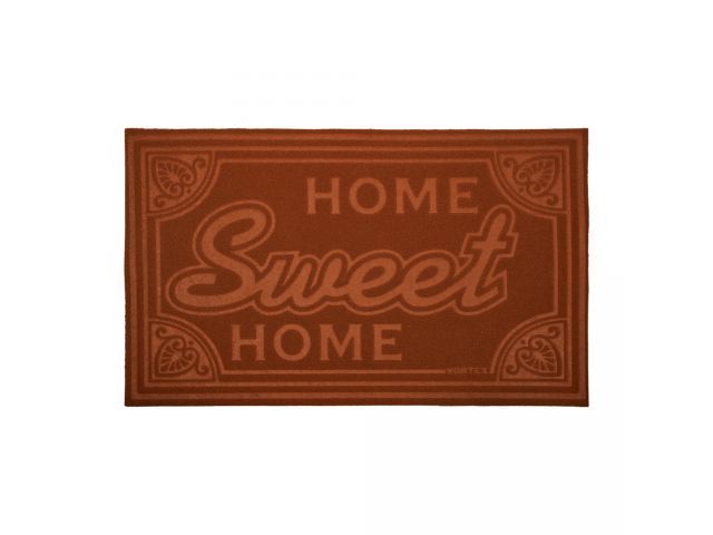 Коврик придверный Comfort, 45х75 см, "Home Sweet Home", песочный ВОРТЕКС 22378