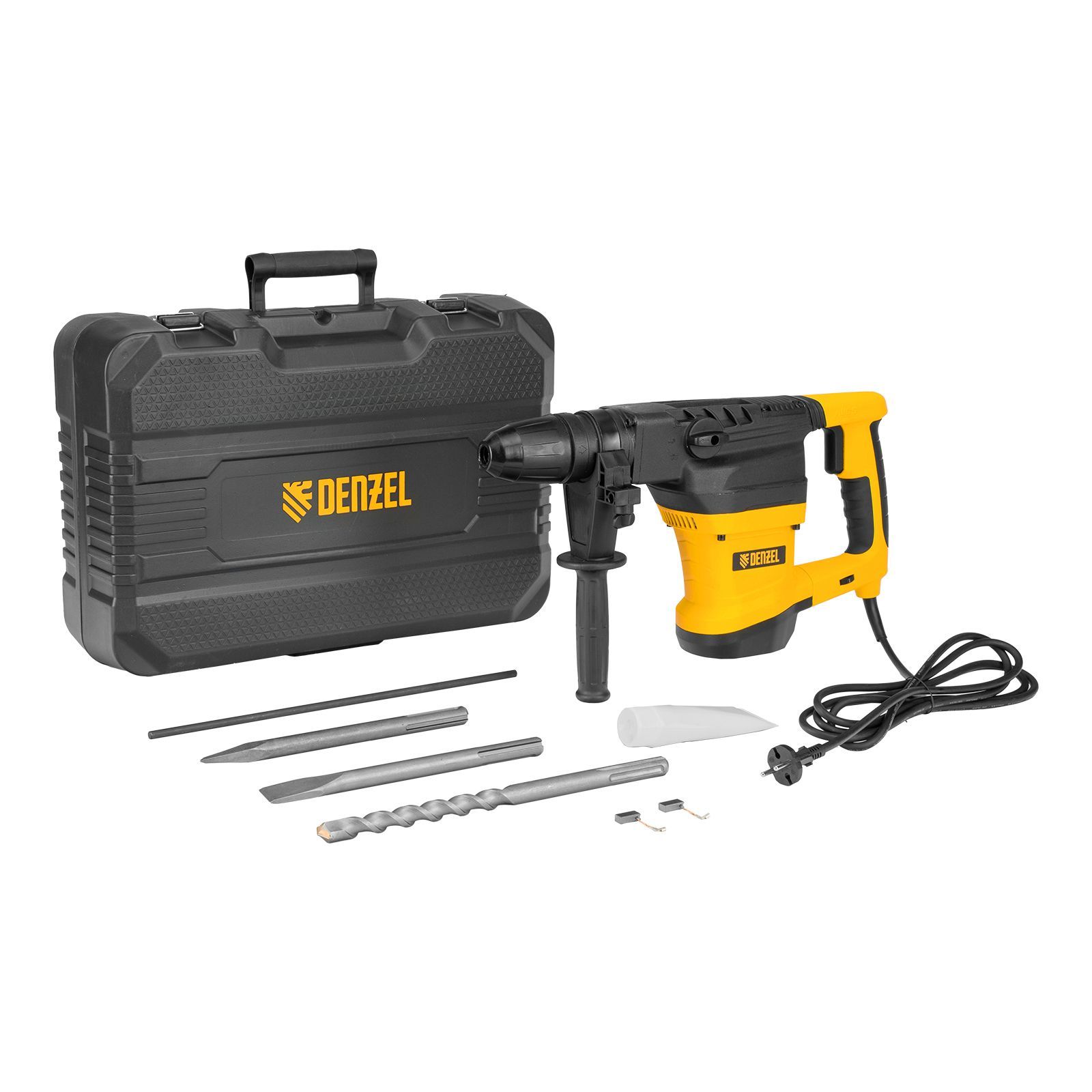 Перфоратор электрический RHVB-1300-40, SDS-Max, 1300 Вт, 10 Дж, 2 реж. DENZEL 26621