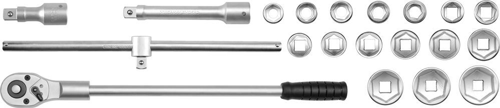 Набор инструмента 3/4" 19-50mm (21пр.) CrV YATO YT-1335