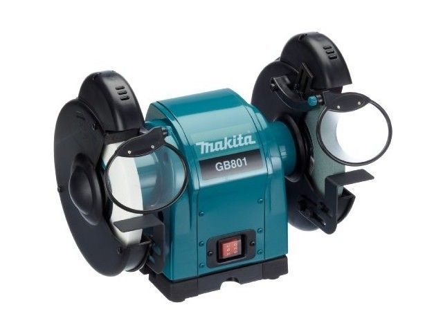 Станок точильный 550Вт, круг 205х19х15 мм, подсветка, в коробке  ...MAKITA GB801