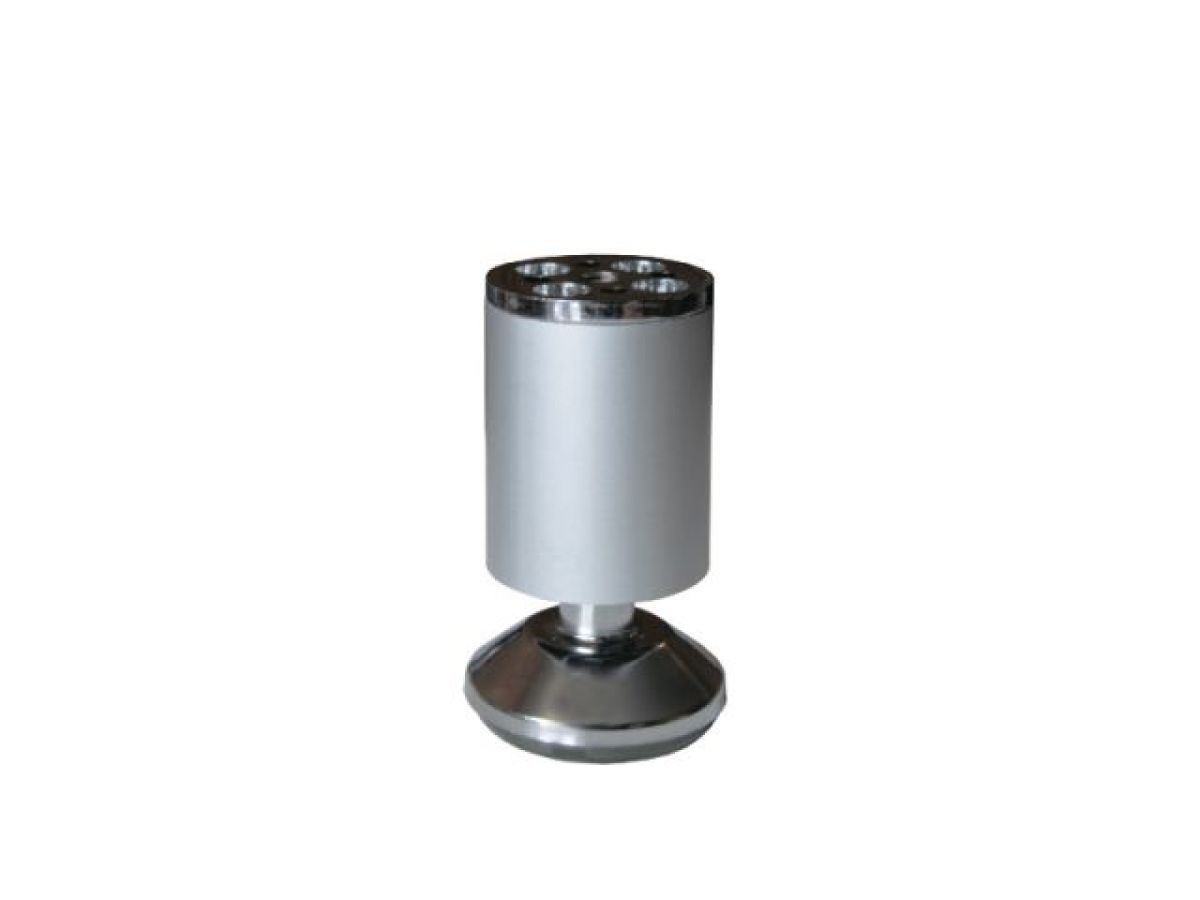 Опора мебельная круглая d38 99-106 mm, алюмин.  STARFIX SMF-5964