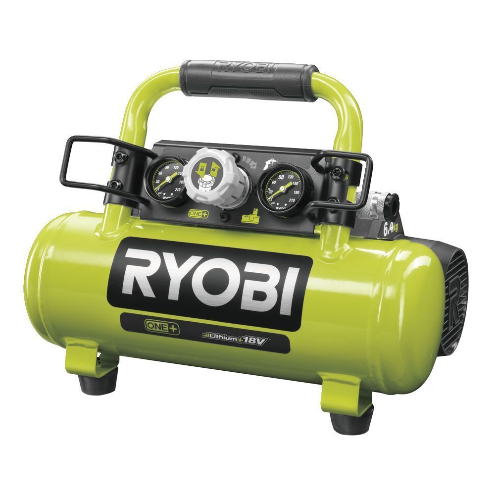 ONE + / Компрессор безмасляный коаксиальный аккумуляторный RYOBI R18AC-0 (без батареи)...Ryobi 5133004540