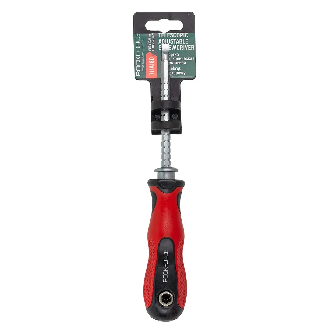 Отвертка телескопическая переставная PH2хSL6мм RockFORCE Rock FORCE RF-711A180