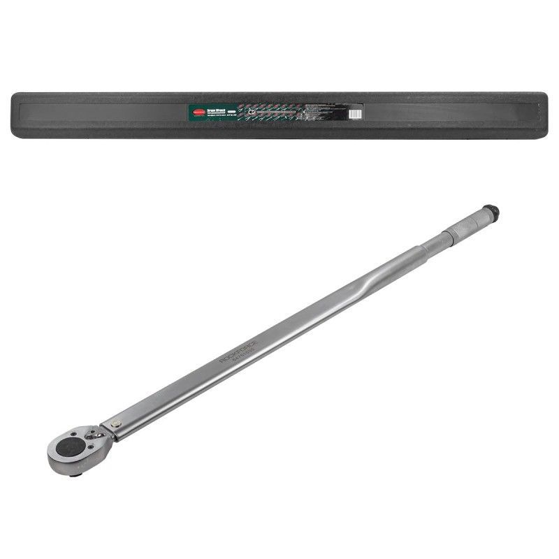 Ключ динамометрический  щелчкового типа 140-700Nm 3/4", в пластиковом футляре Rock FORCE RF-64761030