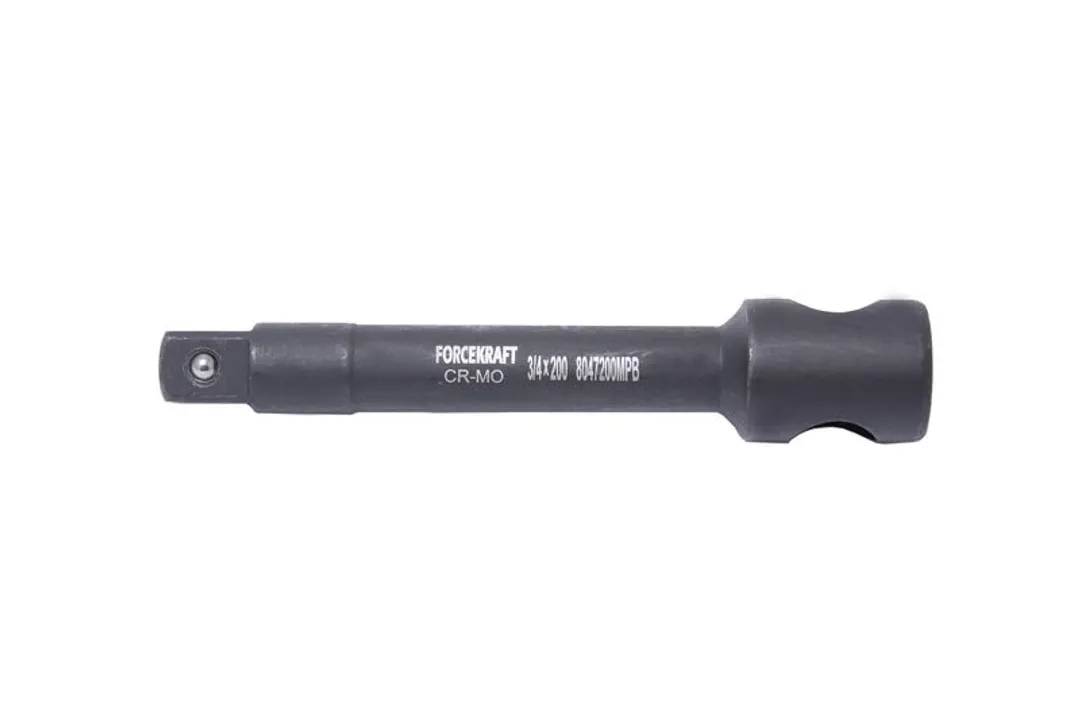 Удлинитель ударный с отверстием под вороток CR-Mo, 200мм, 3/4  ...FORCEKRAFT FK-8047200MPB