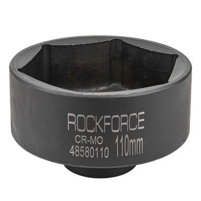 Головка ударная глубокая, 1", 110мм (6гр.)  Rock FORCE RF-48580110