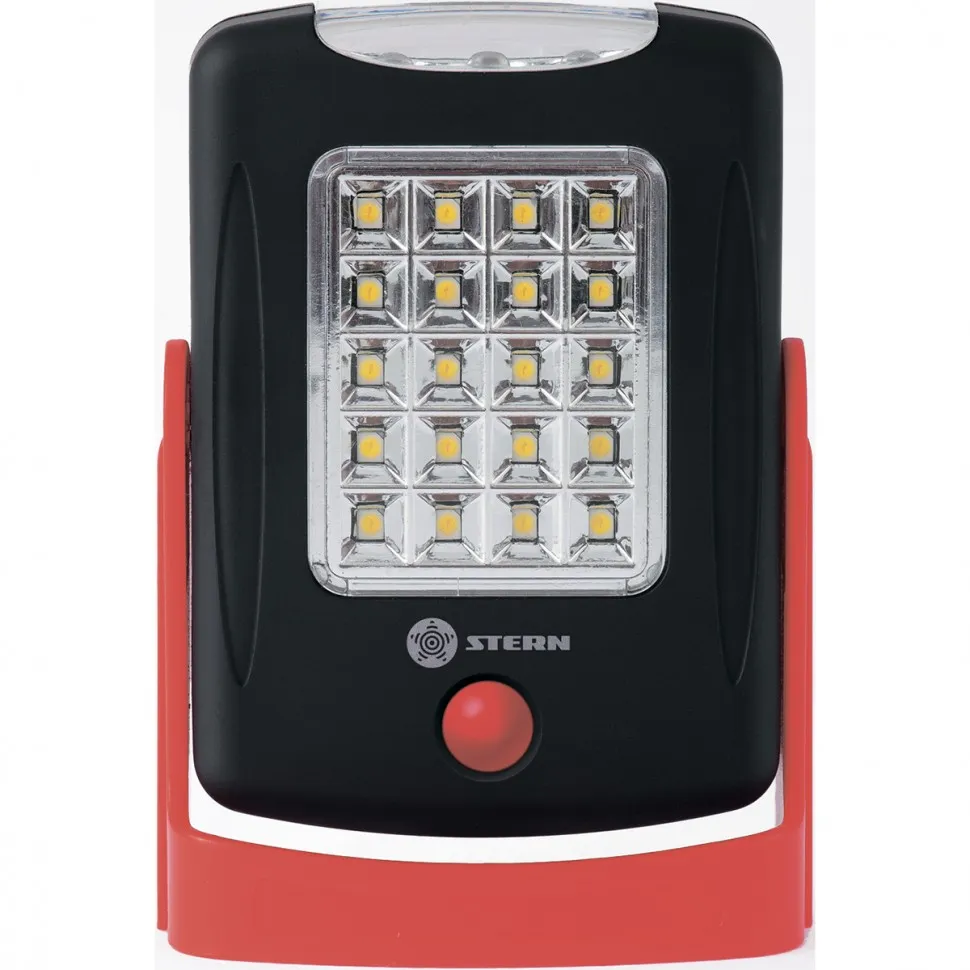 Фонарь для рем. работ Inspector, 20 и 3 Led, магнит, 3хААА Stern 90554