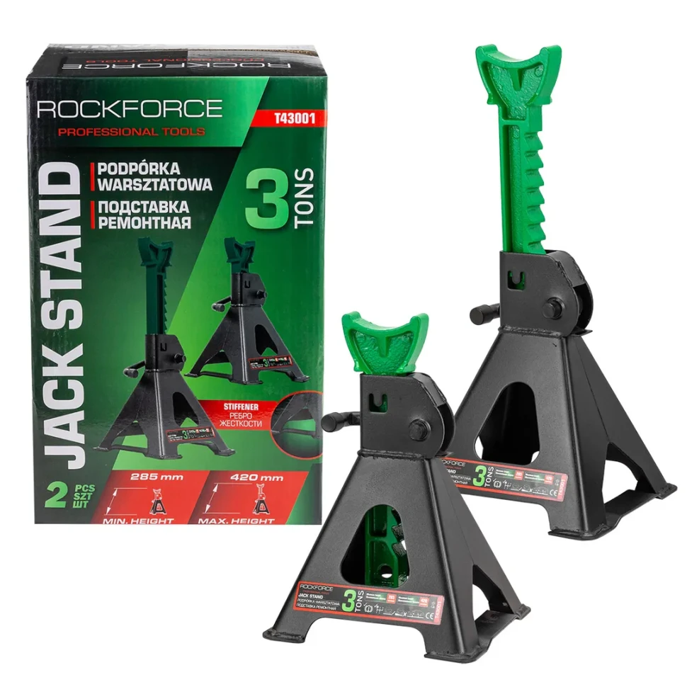 Подставка ремонтная, 3т (набор 2 шт.) RockFORCE Rock FORCE RF-T43001