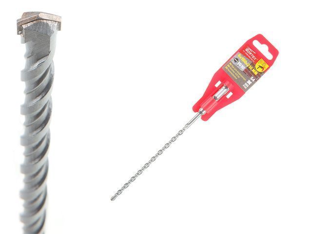 Бур по бетону 6х150х210 мм. бур (сверло) SDS-plus E2 WORTEX WHD1106210C111