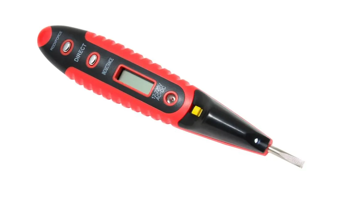 Отвертка-индикатор с подсветкой 3.5мм 5"-125мм (12-24V ) Rock FORCE RF-88403A