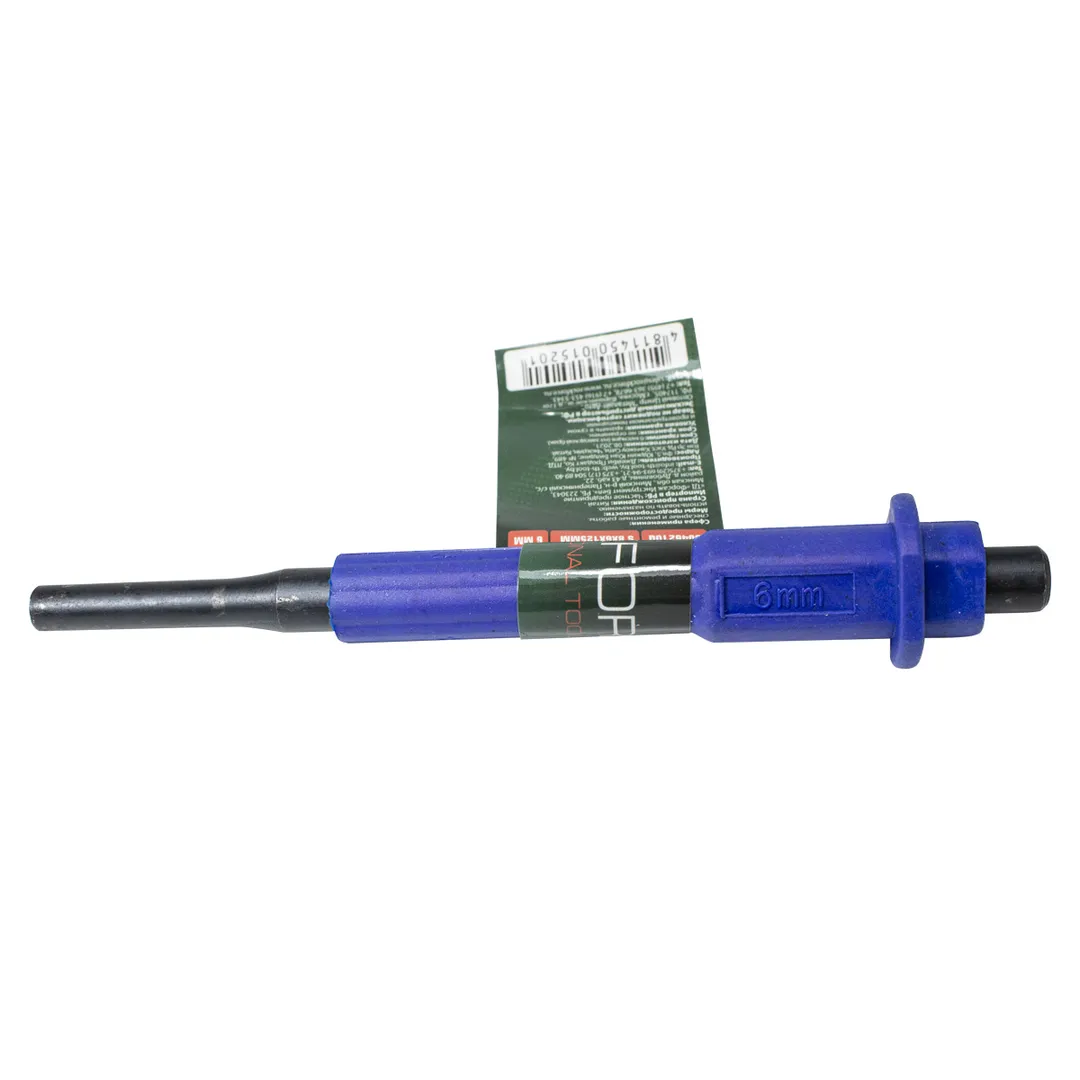 Выколотка c защитной рукояткой 6х125 мм.  Rock FORCE RF-6046210Q