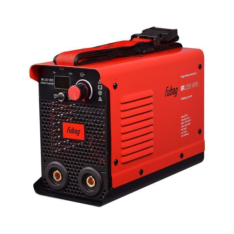 Инвертор сварочный, MMA,  150-240В, ток 10-220А, электроды 1,6-5 мм,  IR 220 V. R. D....FUBAG 8641438