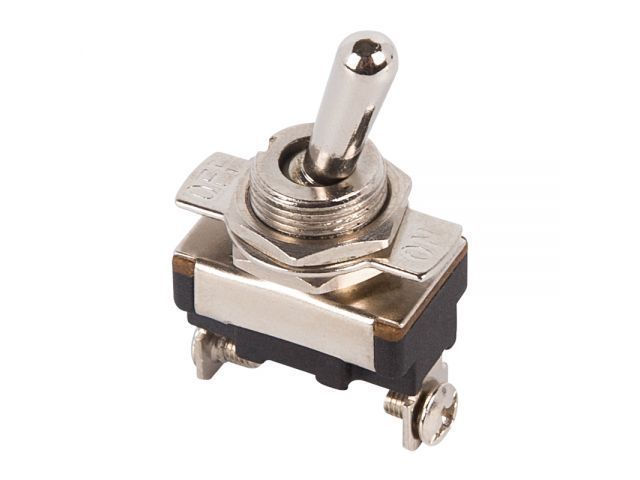 Тумблер 220V 10А (2c) ON-OFF однополюсный Mini (ASW-23) (в упак. 1шт.)  REXANT 06-0330-A