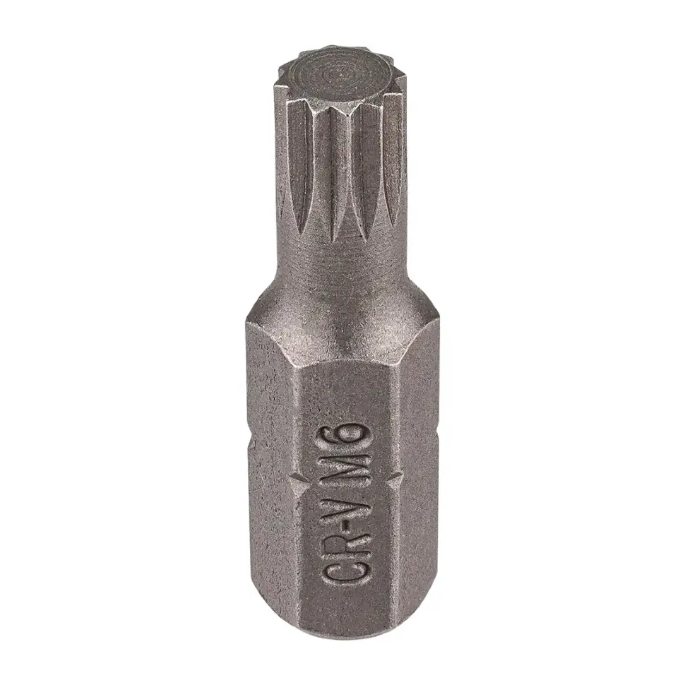 Бита SPLINE 12-гранная M6х30ммL RockFORCE Rock FORCE RF-1583006
