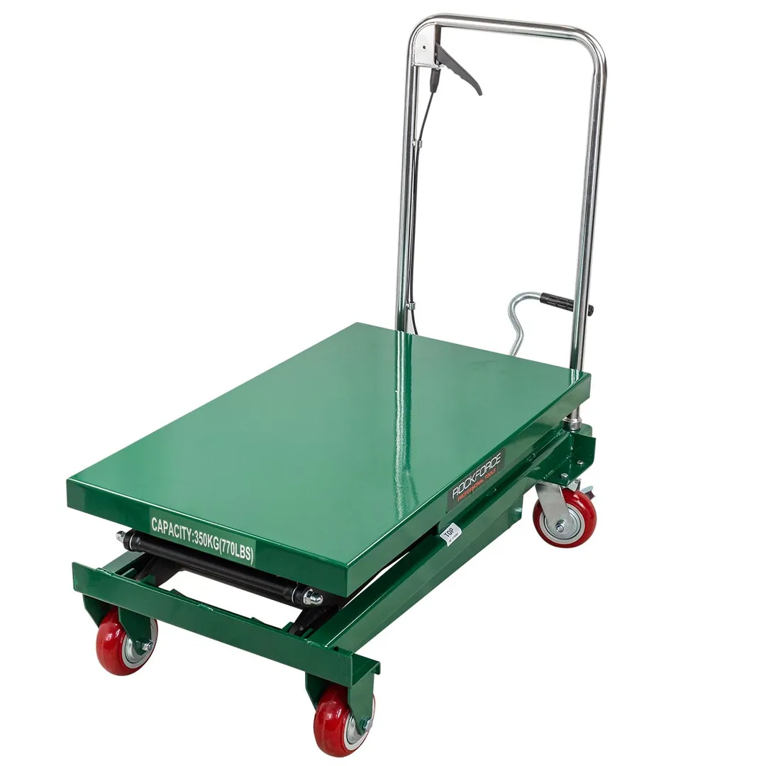 Тележка подъемная гидравлическая 350кг RockFORCE Rock FORCE RF-SPT 350H