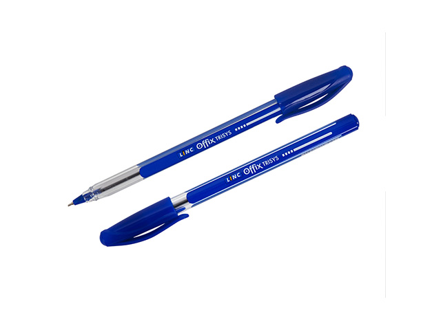 Ручка шариковая TRISYS 0,70 мм синий,  LINC 1650FW