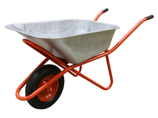 Тачка строительная (130л, 300кг, 1 пневмоколесо 4.00-8) ECO WB300-1