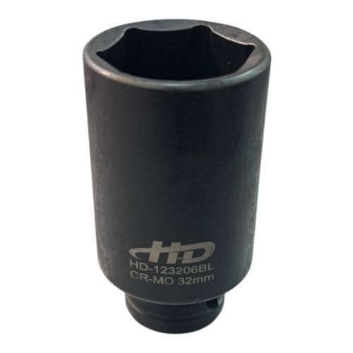 Головка торцевая ударная 1/2" 6гр. 32мм L78мм CrMo H-D HD-123206BL