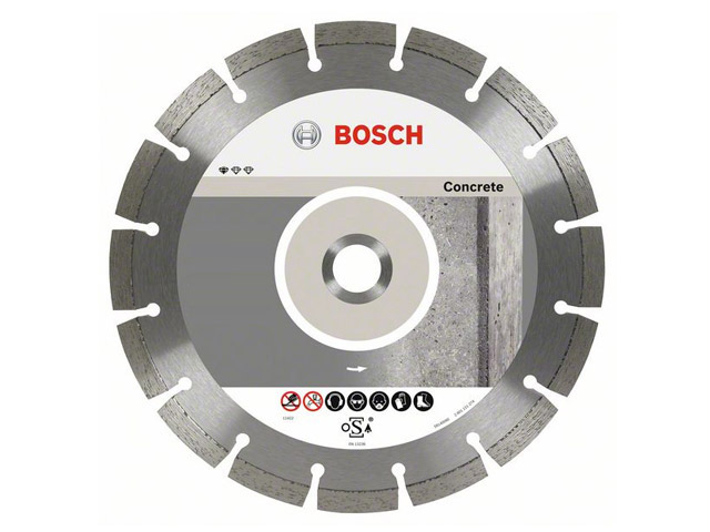 Алмазный круг 180х22 mm по бетону сегментированный STANDARD FOR CONCRETE BOSCH 2608602199