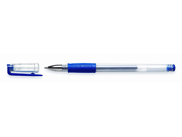 Ручка гелевая COMFORT 0,70 мм синий, резиновый грип,  Союз РГ 166-01