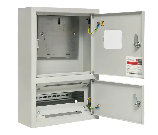 Щит учетно-распред. навесной ЩУРн-1/14 (Э) два отсека (БУР) (450х310х120) IP31 PROxima EKF mb23-1/14e Щит учетно-распред. навесной ЩУРн-1/14 (Э) два отсека (БУР) (450х310х120) IP31 PROxima EKF mb23-1/14e