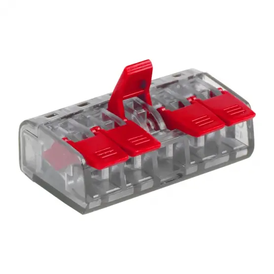 Клемма СМК 221-415 блистер (5шт.)  EKF plc-smk-221-415b