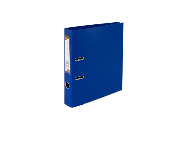 Папка-регистратор 55 мм двухсторонний PVC синий,  INФОРМАТ P2PVC-55/Blu