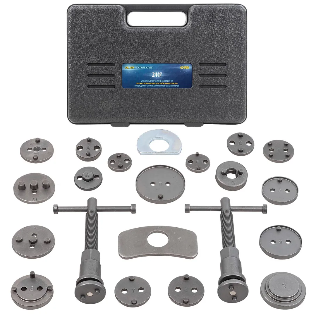 Набор инструментов для обслуживания тормозных цилиндров 21пр.  ...ILOforce IF-65806