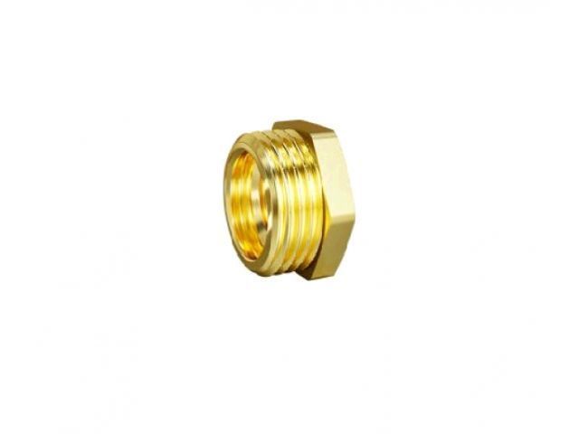 Переход шестиуг. (футорка) нар.-вн. 1"x1/2" LD LD.65.507.25х15