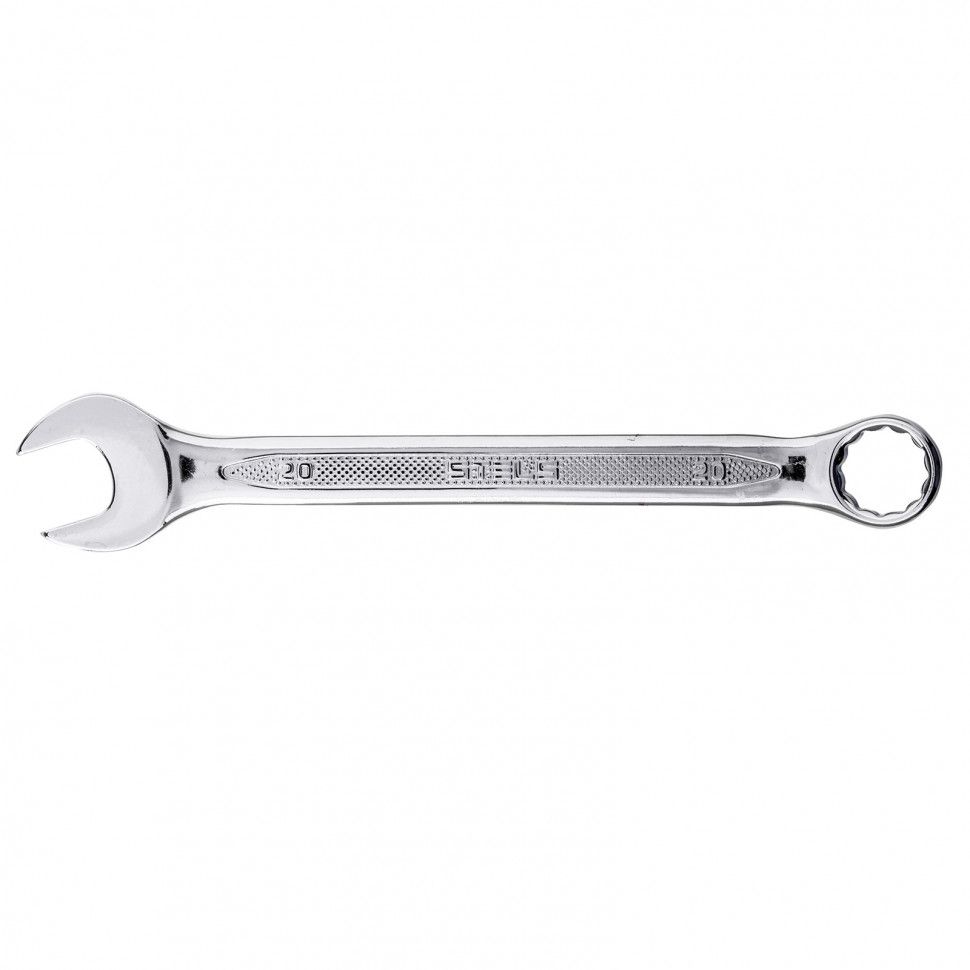Ключ комбинированный, 20 mm, CrV, антислип  Stels 15257