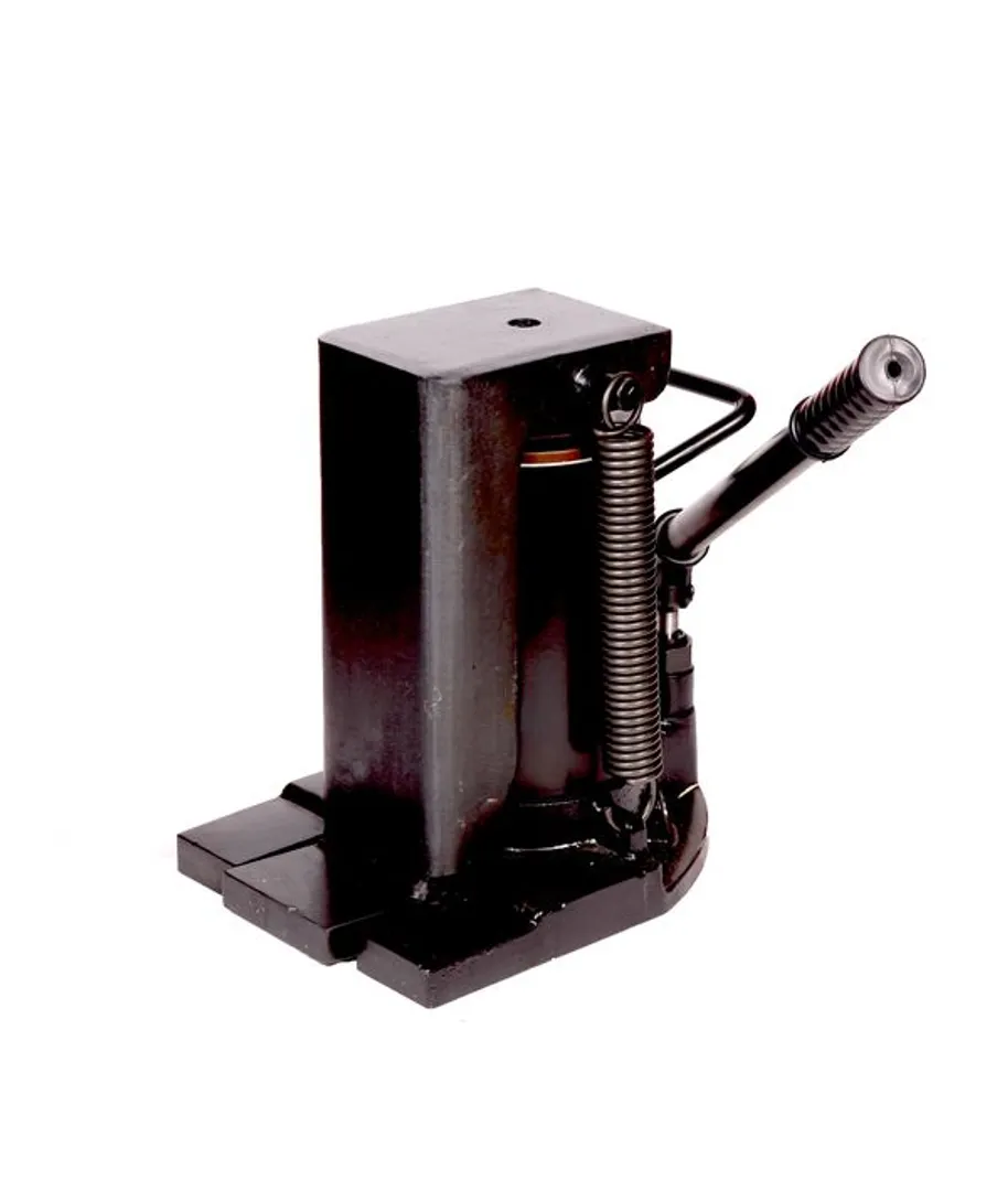 Домкрат гидравлический профессиональный 10/14т(высота подхвата-35/348мм, высота подъема-142/490мм) FORCEKRAFT FK-F7210(TRJ7110)