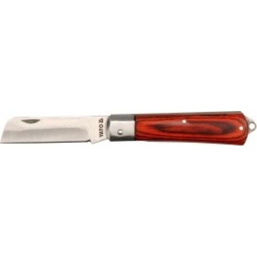 Нож складной с дер. ручкой 200mm HRC42-48  YATO YT-7600