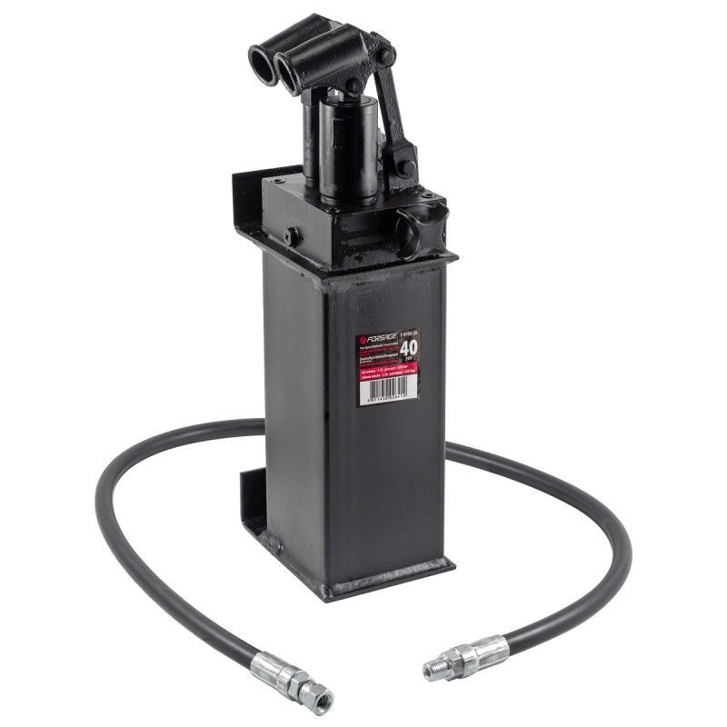 Насос гидравлический двухскоростной 40т, 1,5л Forsage F-0100-3D