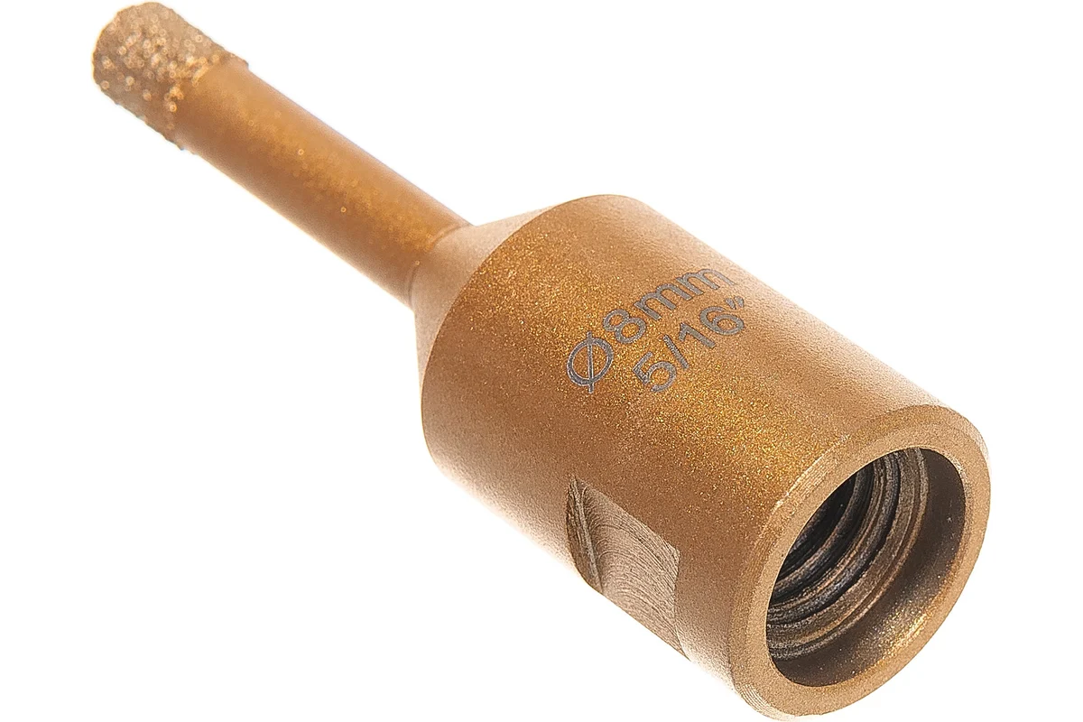 Коронка алмазная 8 мм для УШМ М14 (плитка/гранит)  MAKITA D-61086