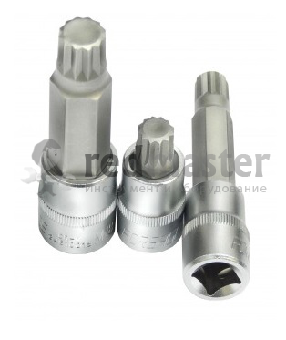 1/2" головка бита 12-лучевая M16 (55ммL) Forsage F-34805516 купить
