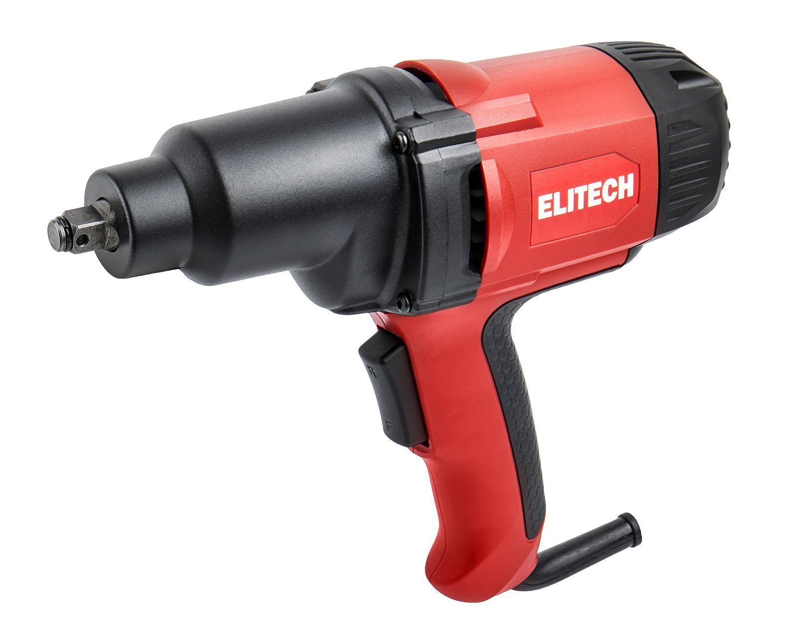 Гайковерт ГУ 0903РЭ сетевой ,900Вт,  1/2", 350Нм , 4 головки , Кейс,  ELITECH 207349