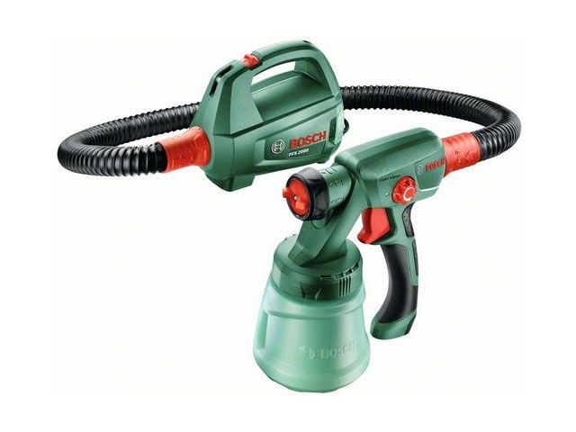 Краскораспылитель электрический PFS 2000, 440Вт, 200мл/мин, бак 0.8л BOSCH 0603207300